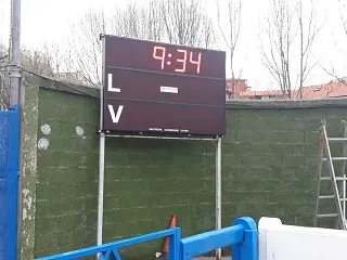 Se ha instalado un marcador digital y nuevas redes protectoras