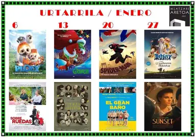 Los domingos, todos al cine