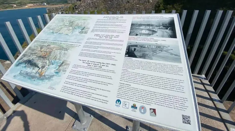 El panel está teniendo una gran acogida entre quienes se acercan al entorno