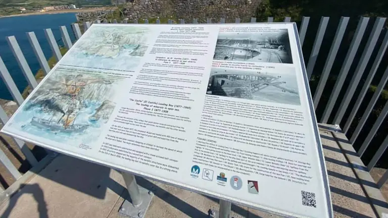 El panel está teniendo una gran acogida entre quienes se acercan al entorno