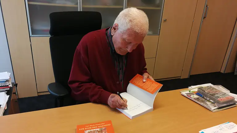 El escritor Luis Mari Ormazabal