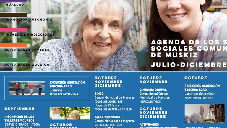 Cartel Servicios Sociales Comunitarios